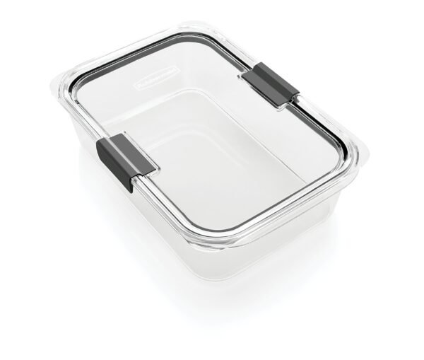 Rubbermaid 28Piece ClearGrey Food Storage Containers Premium Snap Bases and Various Size Lids